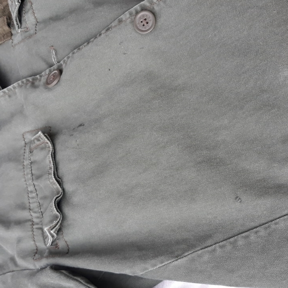 Tripp NYC Man Daang Goodman Sz S Green Military Utility Jacket - Picture 12 of 17